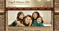 Desktop Screenshot of mckenzieperio.com